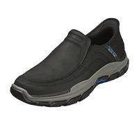Skechers Herren Respected-Elgin 204810 Sneakers, BBK (Black/Black), 45 EU