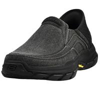 Skechers Herren Respected Holmgren Slip In, Schwarz, 45 EU