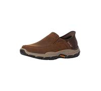 Skechers Herren Rispettato-Elgin Hands Free Slip-in Penny Loafer, braun, 42.5 EU X-Weit