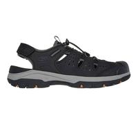 Skechers Herren Tresmen Menard Sandalen, Schwarzes Synthetisches Netz, 42.5 EU