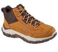Skechers Herren Santoro Hopkins Wanderstiefel, Wheat Leather/Synthetic/Mesh, 41.5 EU