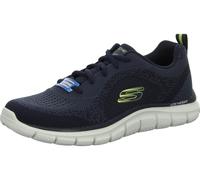 Skechers Herren Schnürschuhe 232699 NVLM Track - Glendor navy/lime normal 42 EU