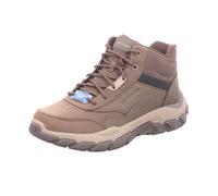 Skechers Herren-Schnürstiefel gefüttert Braun-Schwarz 43