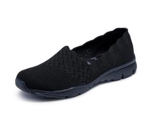Skechers Herren Seager-Stat Sneaker, Schwarz BBK, 37 EU