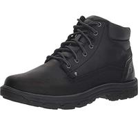 Skechers Herren Segment Garnet Chukka Boots, Black Leather, 45.5 EU