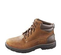 Skechers Herren Segment Garnet Chukka Boots, Dark Brown Leather, 49.5 EU