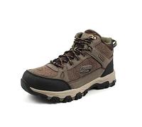 Skechers Herren SELMEN MELANO Trekking Shoes, Chocolate Leather W/Mesh, 42 EU