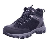 Skechers Men's SELMEN-TELAGO LACE UP Boot Hiking, Black, 8.5 Medium US