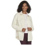 Skechers Herren Sherpa Shacket Shirt Jacket Jacke, Jet Stream, Medium