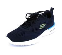 Skechers Herren Skech-air Dynamight Tuned Up Sneakers ,Navy Engineered Mesh Pu Lime Trim,46 EU