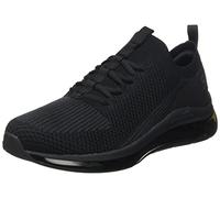 Skechers Herren Skech-air Element 2.0 Vestiko sneakers, Black Knit Black Trim, 45 EU