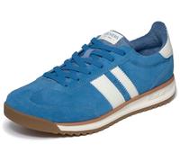 Skechers Herren Skx 92 Turnschuhe, Blue Suede/Mesh/Pu/White Trim