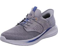 Skechers SLADE 210889 GRY grau - Slipper für Herren - Größe 42
