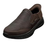 Skechers Slade Turnschuhe Ohne Schnürsenkel EU 43 Red Brown Leather