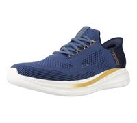 Skechers Herren-Mokassin Slade-Quinto Hands-Free Slip-in Blau Größe 41 EU