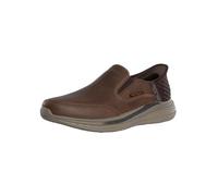 Skechers Herren Slip-In-Sneakers Mit Entspannter Passform Von Slade Cooper, Dark Brown, 40 EU