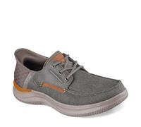 Skechers Herren Slip-Ins Rf Hasting Niko Moc Toe Bungee Lace Slip-on Schuhe, Braun, 46 EU