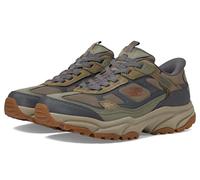 Skechers Herren Slip-Ins: Vigor at Sneaker, Olivgrün/Grau, 6.5 Wide