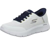Skechers Herren Slipper 216332 WNV GO WALK Flex - Netro white/navy normal 40 EU
