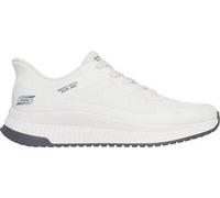 SKECHERS Herren Slipper BOBS SQUAD 4 OFF WHITE - Gr. - 43
