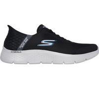 SKECHERS Herren Slipper GO WALK FLEX-HANDS UP BLACK GRAY - Gr. - 45