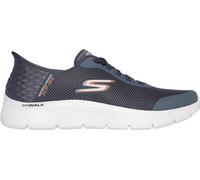 SKECHERS Herren Slipper GO WALK FLEX-HANDS UP GRAY - Gr. - 46