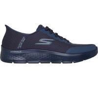SKECHERS Herren Slipper GO WALK FLEX-NETRO NAVY BLUE - Gr. - 44