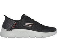 SKECHERS Herren Slipper GO WALK FLEX-NEW WORLD BLACK ORANGE - Gr. - 46