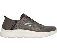 SKECHERS Herren Slipper GO WALK FLEX-NEW WORLD BROWN - Gr. - 44
