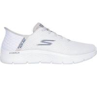 SKECHERS Herren Slipper GO WALK FLEX-NEW WORLD WHITE GRAY - Gr. - 42