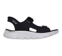Skechers Go Walk Flex Easy Entr Sandalen EU 45 Black And Gray Textile
