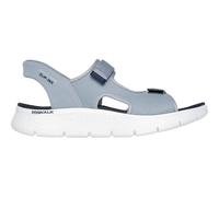 Skechers Go Walk Flex Herren-Sandalen, Grau und Marineblau, 47.5 EU