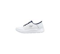 Skechers Herren Slipper 216332 WNV GO WALK Flex - Netro white/navy normal 45 EU