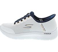 Skechers Herren Slipper GO WALK FLEX NETRO Slip-Ins Weiß Gr. 46