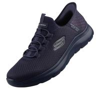 Skechers Herren Slipper Summits Sneaker Herren Blau Slip-On Freizeitschuh EU 48