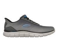 SKECHERS Herren Slipper Track - Revno CHARCOAL GRAY - Gr. - 44