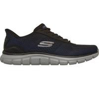 SKECHERS Herren Slipper Track - Revno NAVY BLACK - Gr. - 40