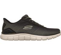 SKECHERS Herren Slipper Track - Revno OLIVE BLK - Gr. - 48.5