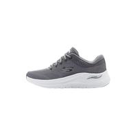 Skechers Herren-Sneaker, Graues Mesh-Synthetikmaterial, 40 EU