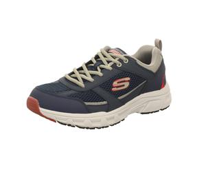 Skechers Herren-Sneaker RELAXED FIT OAK CANYON - VERK Blau-Grau-Mehrfarbig 45