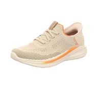 Skechers Herren-Sneaker-Slipper SLIP-INS RELAXED FIT SLADE Beige-Orange 45