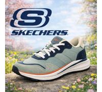 Skechers Herren-Sneaker-Slipper SLIP-INS RELAXED FIT SLADE UL Grün-Blau-Mehrfarbig 47½
