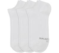Skechers Herren-Sneaker-Socken 3 Paar 43 - 46 weiß