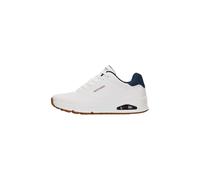 Skechers Herren-Sneaker UNO-Suited on Air, Weiß/Marineblau/Rot, 39.5 EU