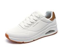 Skechers Uno Sportschuhe EU 42 White Durabuck / Chestnut Suede / Mesh