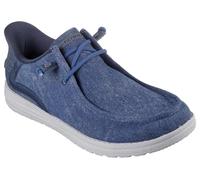 Skechers Herren Melson-Coronado Sneaker, Denim, 41 EU