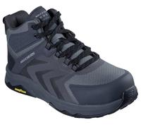 Skechers Herren Speed-Flex Trekker Nordown Brandschutzstiefel, Charcoal Textile/Synthetic, 41 EU