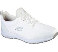Skechers Herren Squad Sr Myton Sneaker, White Textile Synthetic, 42 EU