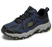Skechers Herren Stamina at Upper Stitch Trekking Low Cut, Blau, 40 EU