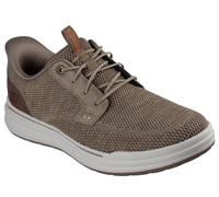 Skechers Herren Sterling Ramone Sneaker, Taupe Knitted Mesh, 43 EU